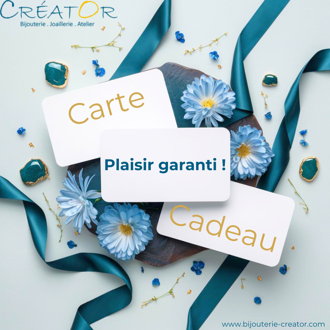 Carte cadeau créator bijouterie orléans